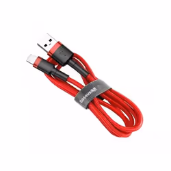 Baseus CALKLF-R09 câble Lightning 3 m Rouge
