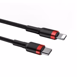 Baseus Cafule 1 m Noir, Rouge