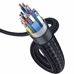 Baseus Visual Enjoyment câble HDMI 2 m HDMI Type A (Standard) Noir