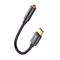 Baseus CATL54-01 changeur de genre de câble Type-C 3,5mm Noir - Vue supplémentaire 4