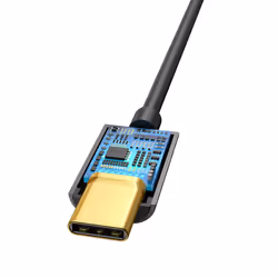 Baseus CATL54-01 changeur de genre de câble Type-C 3,5mm Noir - Vue supplémentaire 5