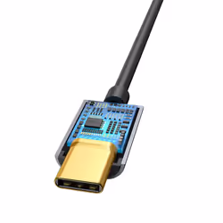 Baseus L54 câble de téléphone portable Noir, Gris USB C 3,5mm - Vue supplémentaire 5