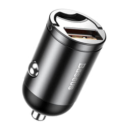 Baseus Tiny Star Mini Universel Gris Allume-cigare Charge rapide Auto