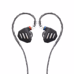 FiiO FH7S, Avec fil, Musique, 10 - 40000 Hz, 9 g, Écouteurs, Noir