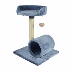Votre chat ne s'ennuiera plus jamais avec ce poteau a chat et arbre a chat Erebus super mignon de M- Pets! Il peut gratter, s ...