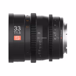 VILTROX S33mmT1.5 E, Sony E, Sony E, Noir, 510 g, 72 mm, 72 mm