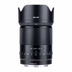 VILTROX AF 50/1.8 Z, Nikon Z, Noir/Blanc, 340 g, 70 mm, 70 mm, 90 mm