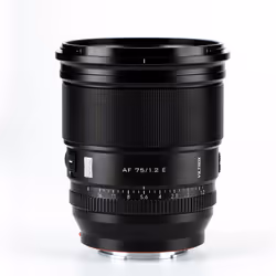 VILTROX AF 75/1.2 E, 16/11, Type de monture E, Auto focus