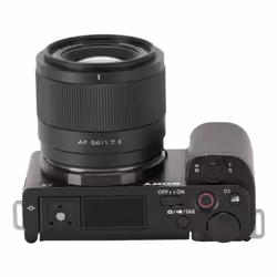 VILTROX AF 56 1.7 E lentille et filtre d'appareil photo Objectif de cinéma Objectif plein cadre Noir - Vue supplémentaire 5