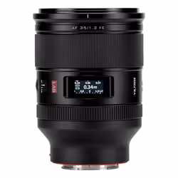 VILTROX AF 35 1.2 FE lentille et filtre d'appareil photo Objectif de cinéma Objectif plein cadre Noir - Vue supplémentaire 3