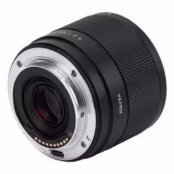 VILTROX AF 25 1.7 E lentille et filtre d'appareil photo Objectif de cinéma Objectif plein cadre Noir - Vue supplémentaire 5