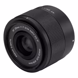 VILTROX AF 25 1.7 E lentille et filtre d'appareil photo Objectif de cinéma Objectif plein cadre Noir - Vue supplémentaire 6