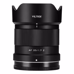VILTROX AF 25 1.7 Z lentille et filtre d'appareil photo Objectif de cinéma Objectif plein cadre Noir - Vue supplémentaire 3