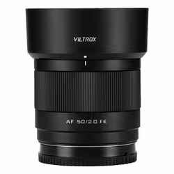 VILTROX AF 50 2.0 FE lentille et filtre d'appareil photo Objectif de cinéma Objectif plein cadre Noir - Vue supplémentaire 5