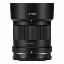 VILTROX AF 50 2.0 Z lentille et filtre d'appareil photo Objectif de cinéma Objectif plein cadre Noir - Vue supplémentaire 5