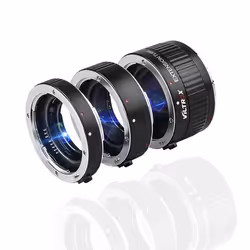VILTROX DG-C, Canon EF, Canon EF-S, Noir, Métal, Plastique, 123 g, 68 mm, 74 mm