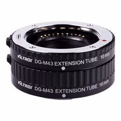 VILTROX DG-M43, Micro Four Thirds, Micro Four Thirds, 1,6 cm, 1 cm, Noir