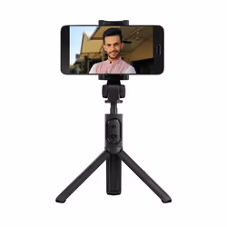 Xiaomi Mi Selfie Stick Tripod, Smartphone, Noir, Aluminium, 360°, 155 g, 19,5 cm
