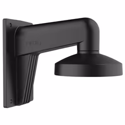 Support de montage mural et plaque en aluminium noir DS-1273ZJ-135 (Black) - Hikvision Proposé avec une plaque noire, ce supp ...