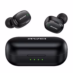 Écouteurs Bluetooth - AWEI - T13 Pro - Intra-auriculaire - Résistant à la transpiration - TWS 5.1