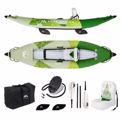 Kayak gonflable monoplace AQUA MARINA Betta 312 - Vert - Garantie 2 ans