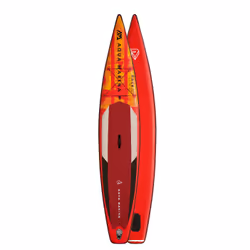 Aqua Marina RACE 12′ 6″, Planche SUP, Plat, Plat, Rouge, Jaune, EVA (Acétate de vinyle d'éthylène), Polyvinyl chloride (PVC), ...
