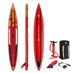 Stand Up Paddle gonflable - AQUA MARINA - Race Elite - Blanc - 1 place - Mixte