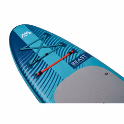 Aqua Marina Beast 1 personne(s) Gris clair, Turquoise EVA (Acétate de vinyle d'éthylène), Polyvinyl chloride (PVC) Kayak gonflable