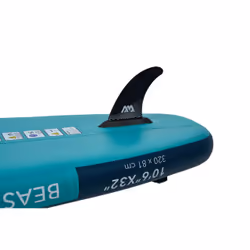 Aqua Marina Beast 1 personne(s) Gris clair, Turquoise EVA (Acétate de vinyle d'éthylène), Polyvinyl chloride (PVC) Kayak gonflable - Vue supplémentaire 6