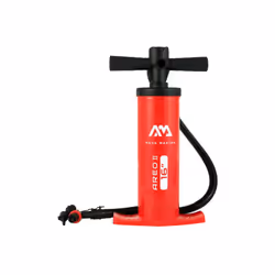 La pompe Areo II 16'' de chez AQUA MARINA est un gonfleur double action qui vous permettra de gonfler votre kayak rapidement ...