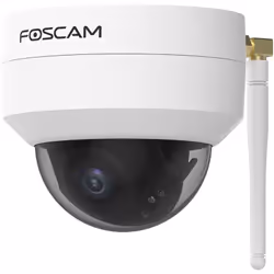 Foscam D4Z : Caméra dôme extérieure couverture 350° et zoom x4Cette caméra se fixe au plafond sur son support et permet d'ass ...