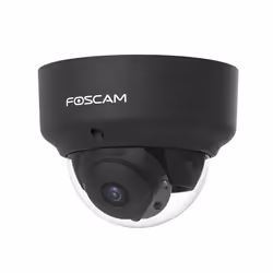 Foscam D2EP, Caméra de sécurité IP, Extérieure, Avec fil, Plafond, Noir, Dôme