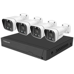 Foscam FN9108E-B4-2T Ethernet IP-Set pour caméra de surveillance8 canauxavec 4 caméras3072 x 1728 pixels