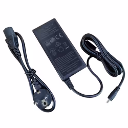 Alimentation électrique 48v 2A noire pour enregistreur numérique Foscam Compatible avec l'enregistreur NVR Foscam: FN8108HE C ...