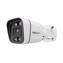 Foscam V5EP, Caméra de sécurité IP, Extérieure, Avec fil, Amazon Alexa &amp; Google Assistant, 4500 K, FCC, CE, UKCA, ERP