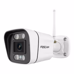 Caméra IP Wifi 5 MP QHD avec spots lumineux et sirène - Foscam V5PCette caméra connectée V5P dispose d'une résolution de 5 MP ...
