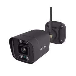 Foscam V5P, Caméra de sécurité IP, Extérieure, Avec fil, Amazon Alexa &amp; Google Assistant, 4500 K, Externe