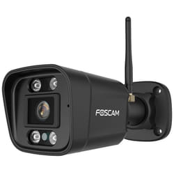 Caméra Wifi extérieur avec spots et sirène - V8P Noir