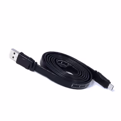 Remax Data Cable Ruler Micro-USB, 1,2 m, USB A, Micro-USB A, Mâle/Mâle, 480 Mbit/s, Noir