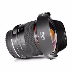 Meike 8mm F3.5, Objectif large "fish eye", 8/11, Canon EF