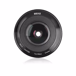 Meike 16mm T2.2 MILC Objectif de cinéma Noir