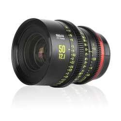 Meike 50 mm T2.1 FF caméscope Objectif de cinéma Noir