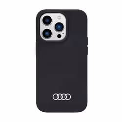 Coque telephone - bumper telephone Audi Silicone Case - Coque pour iPhone 14 Pro Max (Noir)