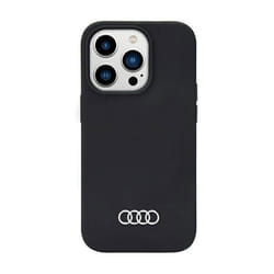 Coque telephone - bumper telephone Audi Silicone Case - Coque pour iPhone 14 Pro Max (Noir)