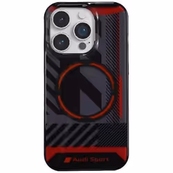 Coque de protection rigide Audi pour iPhone 14 Pro 61 Noir AU-IMLMIP14P-RSQD2-BK