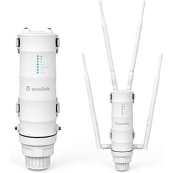 Amplificateur WiFi - WAVLINK - AC1200 - Dual-Band 2.4+5G - 4 Antennes - PoE Résistant aux Intempéries