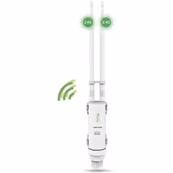 Répéteur WiFi Extérieur - Wavlink - N300 - 300 Mbps - Antenne Longue Portée - PoE Passif