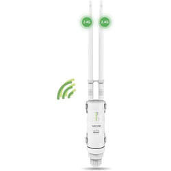 Répéteur WiFi Extérieur - Wavlink - N300 - 300 Mbps - Antenne Longue Portée - PoE Passif