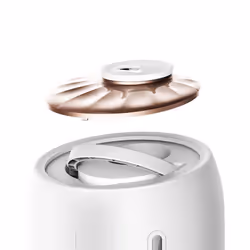 Deerma F600 humidificateur Ultrasonic 5 L Perle, Blanc 25 W