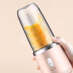 Deerma NU05 blender 0,4 L Mélangeur de table Rose, Acier inoxydable - Vue supplémentaire 4
